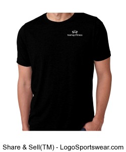 Next Level Unisex Poly/Cotton Crew Neck T-Shirt Design Zoom